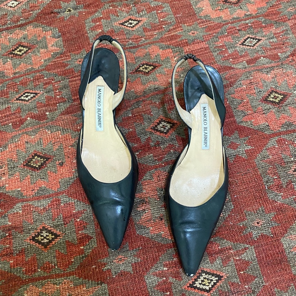 COPY - Manolo Blahnik Sling Back